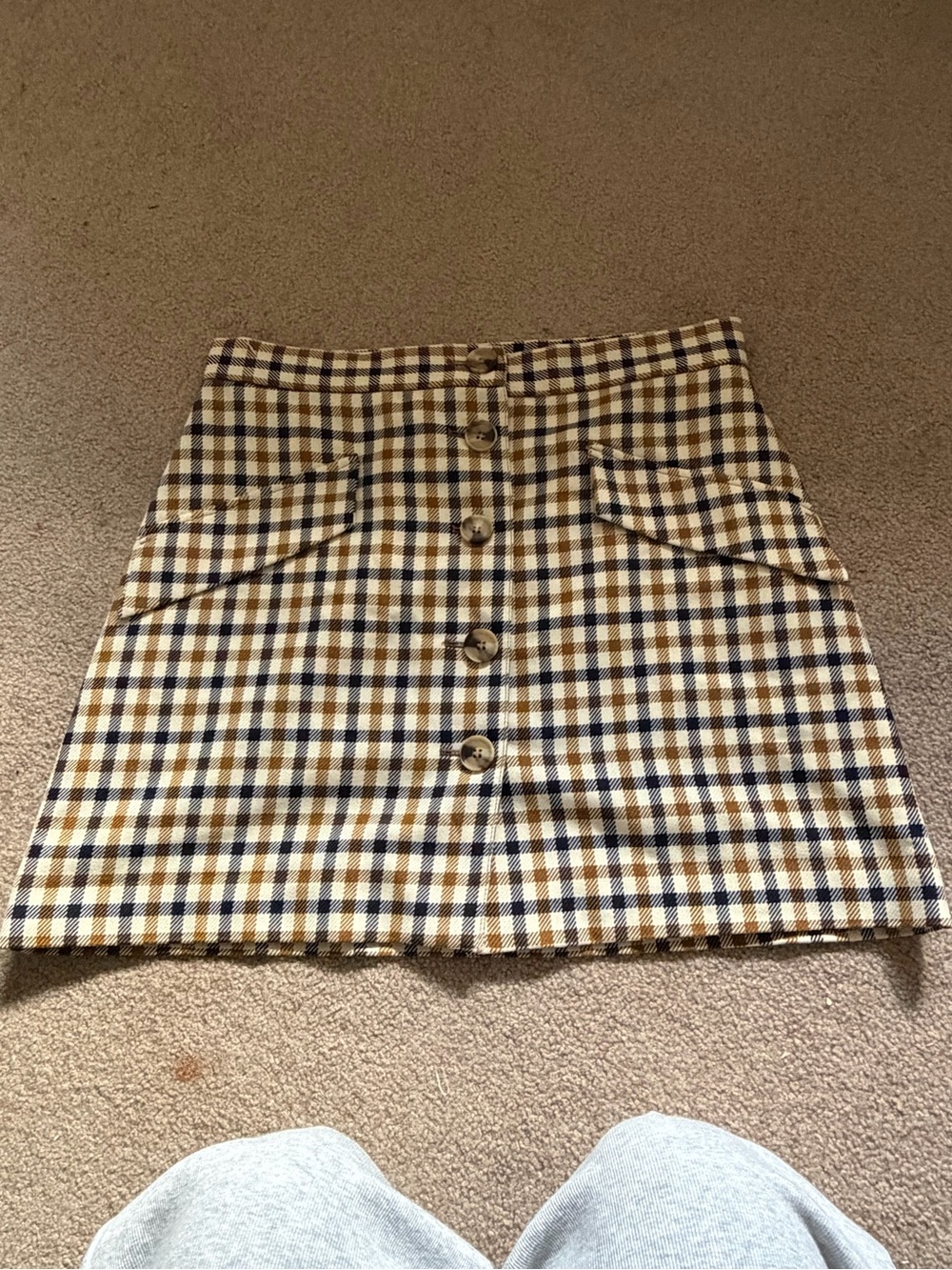 Plaid skirt